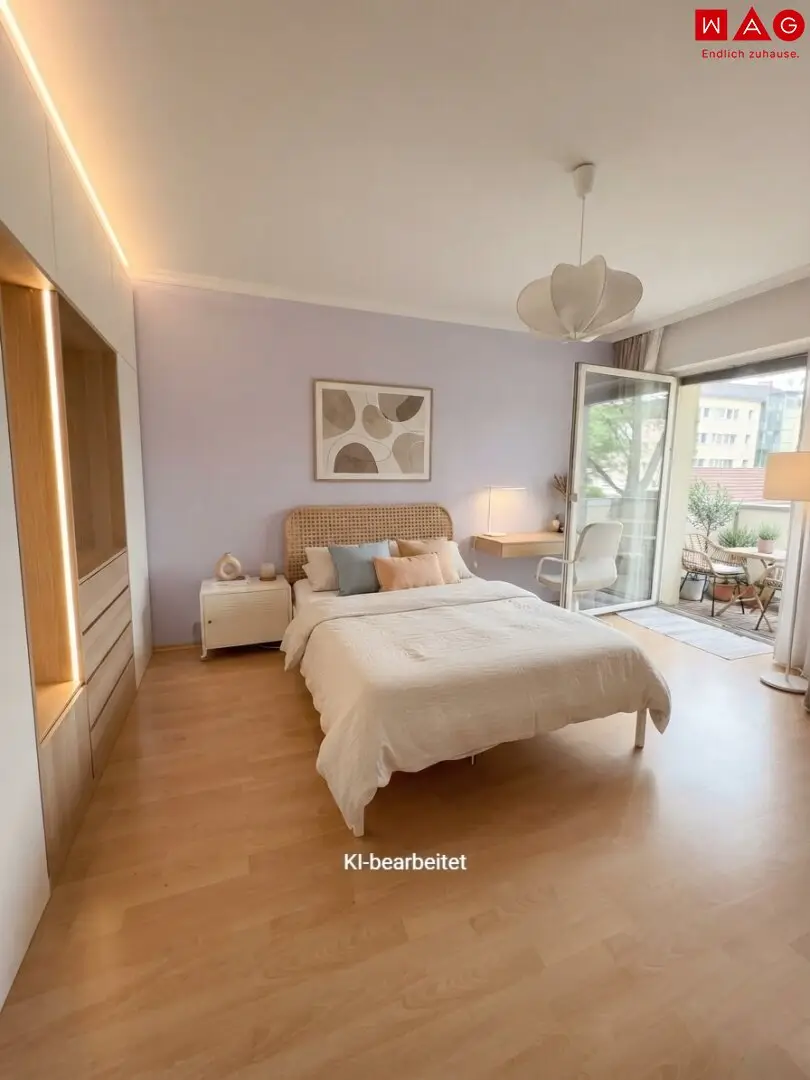 Available from 01.11.2026 – well laid-out 3-room apartment in Linz with balcony