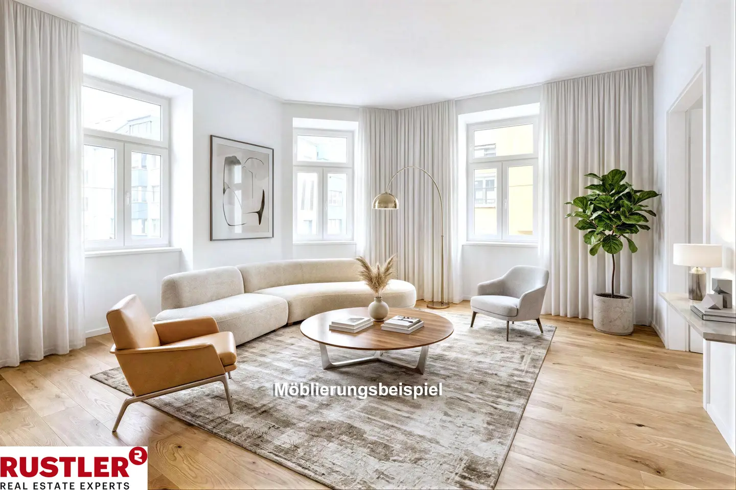 Newly completed penthouse style apartment with loggia near Kutschkermarkt