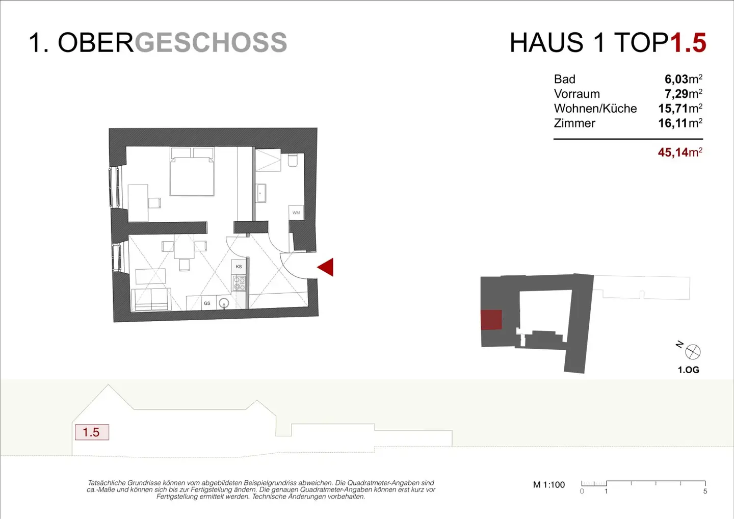 Altbauwohnung mit Einbauküche und Gemeinschaftsgarten