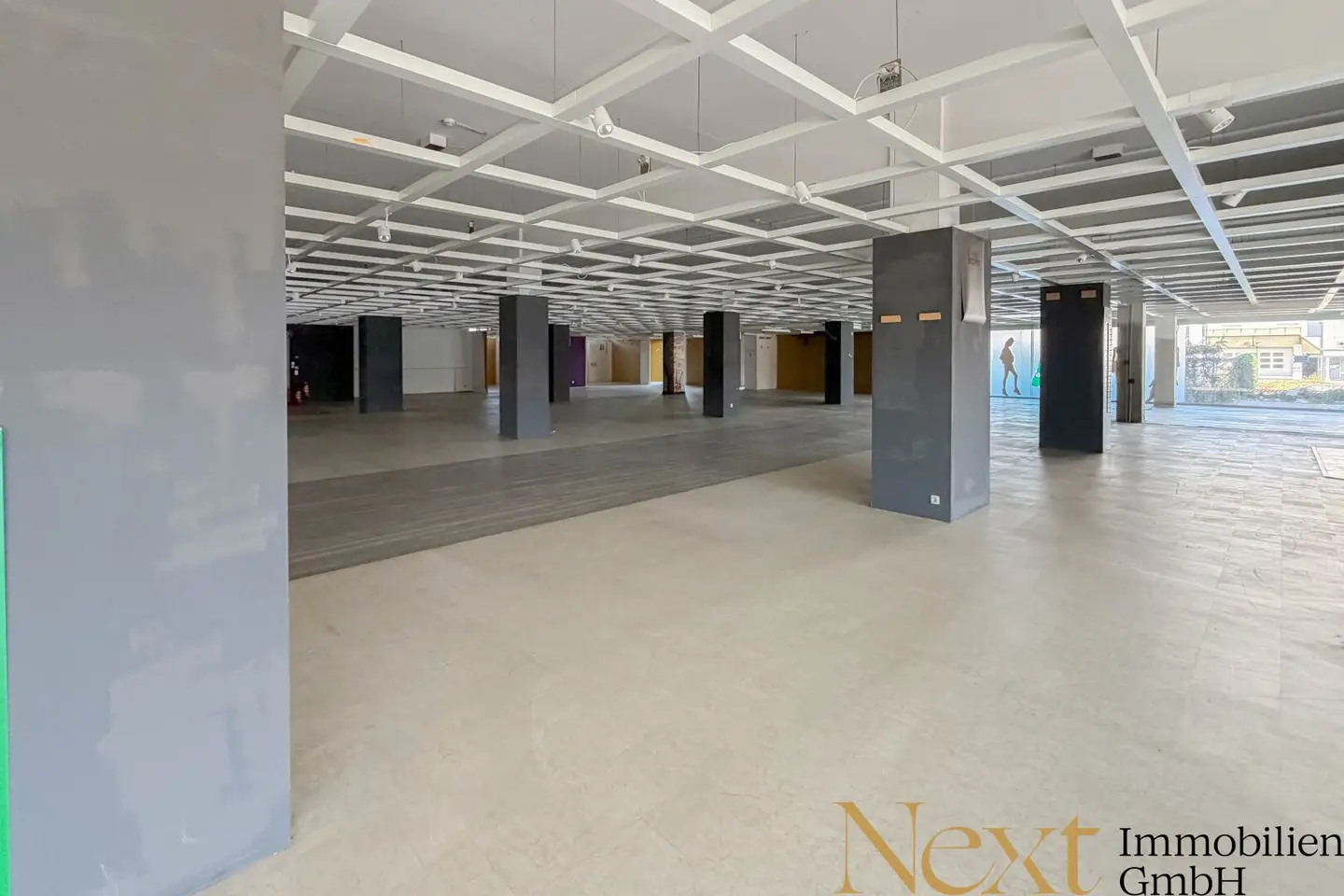 Commercial property (Leiner) with retail, storage and office spaces for sale in Wels