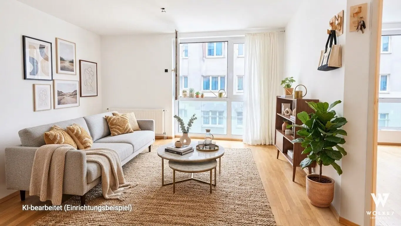 2-room next to Mariahilferstraße &amp; Westbahnhof | U3 &amp; U6 | Garage