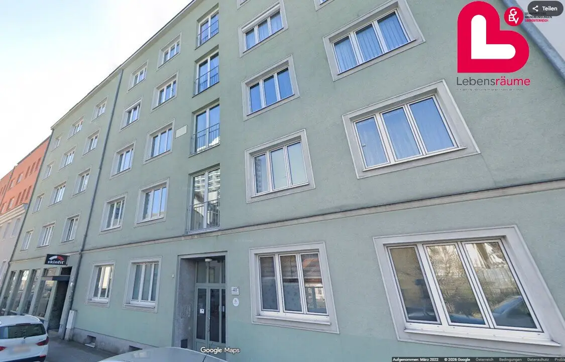 Großzügige 2-Zimmer Mietwohnung (kein Balkon)
