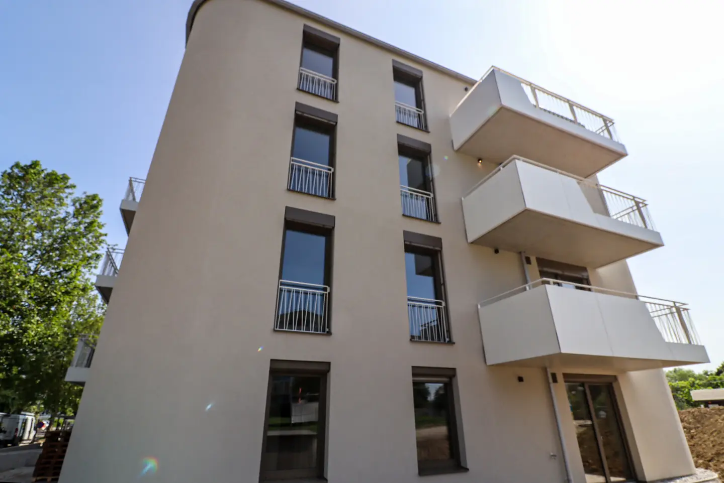 Helle Wohnung direkt an der Traisen im Neubau