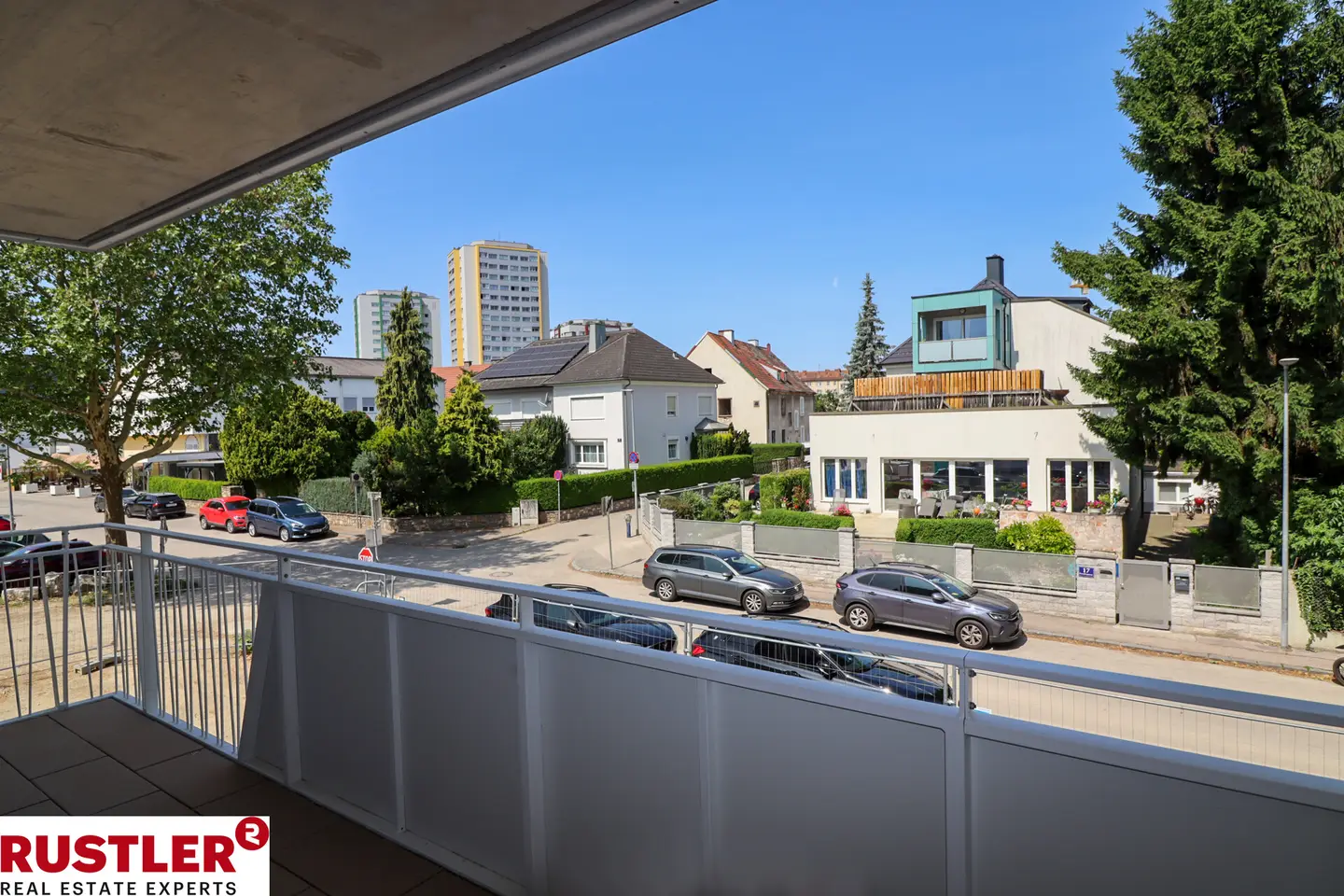 Bright new build apartment on the Traisen