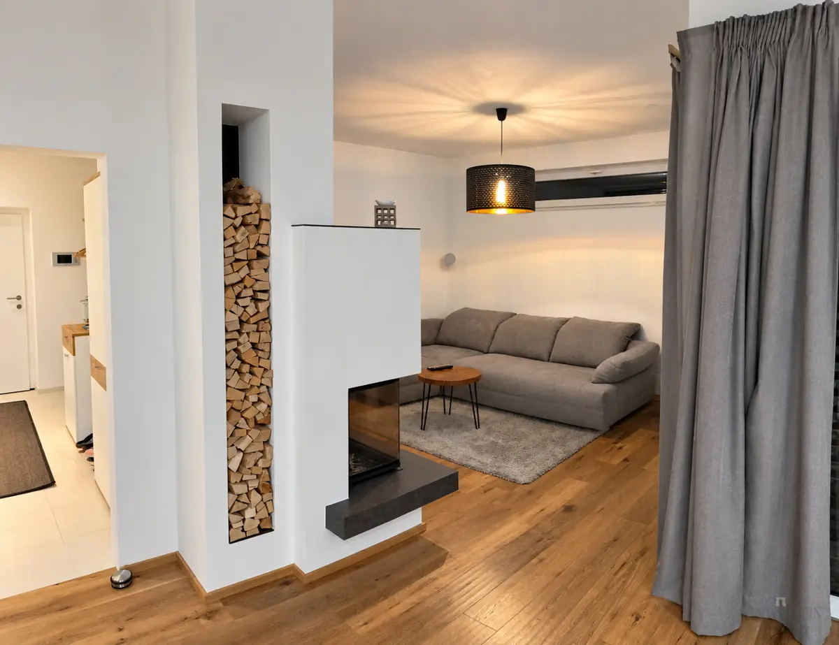 Moderner Erdgeschosswohnung mit Garten und Photovoltaik