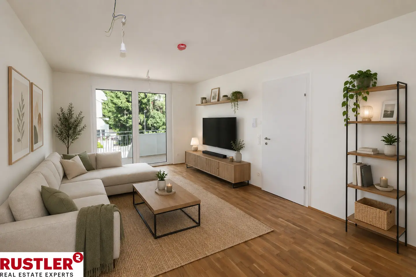 Bright new apartment directly on the Traisen