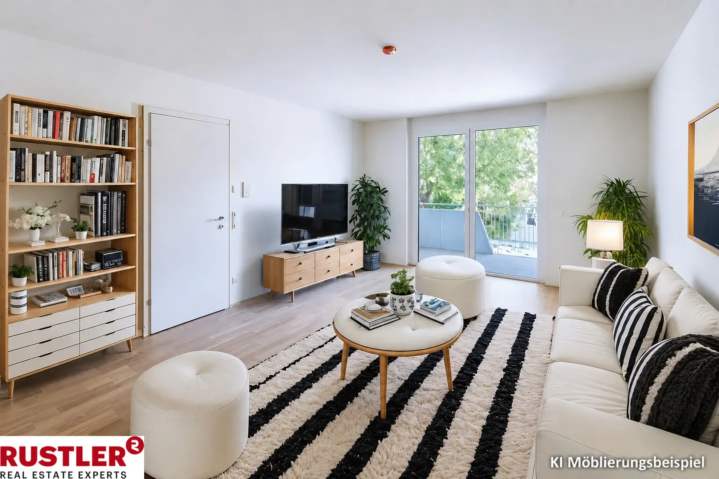Bright new apartment directly on the Traisen with balcony