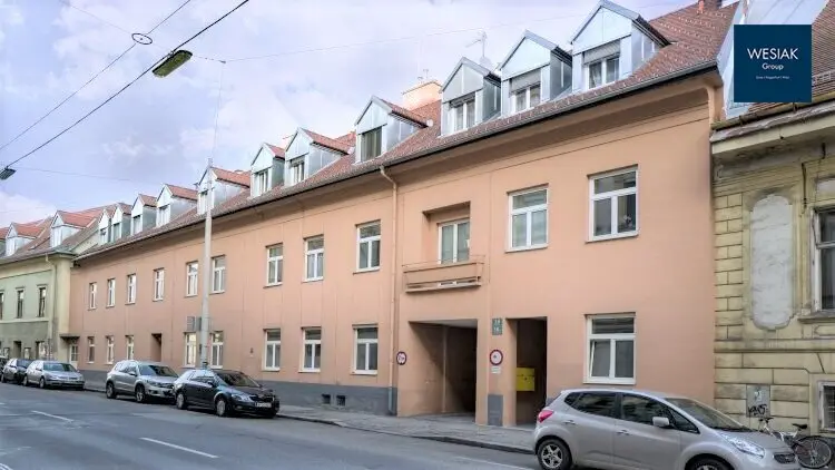 Grabenstraße 38/18- 2-room apartment with two balconies in Geidorf