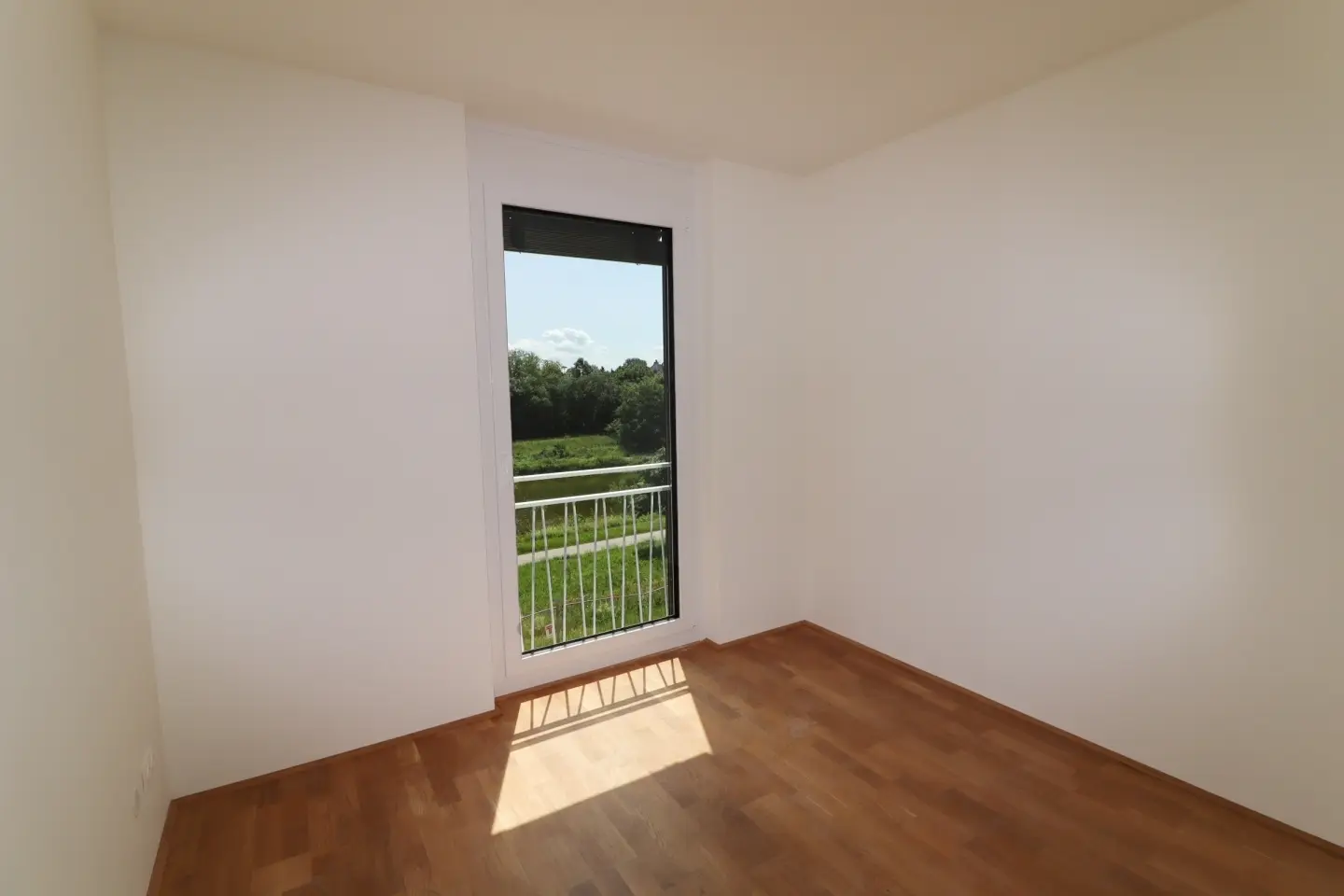 Erstbezug Wohnung mit Blick auf die Traisen