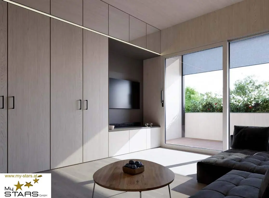 Moderne 30 m² Erstbezugs-Anleger-Wohnung mit Loggia &amp; Stellplatz!