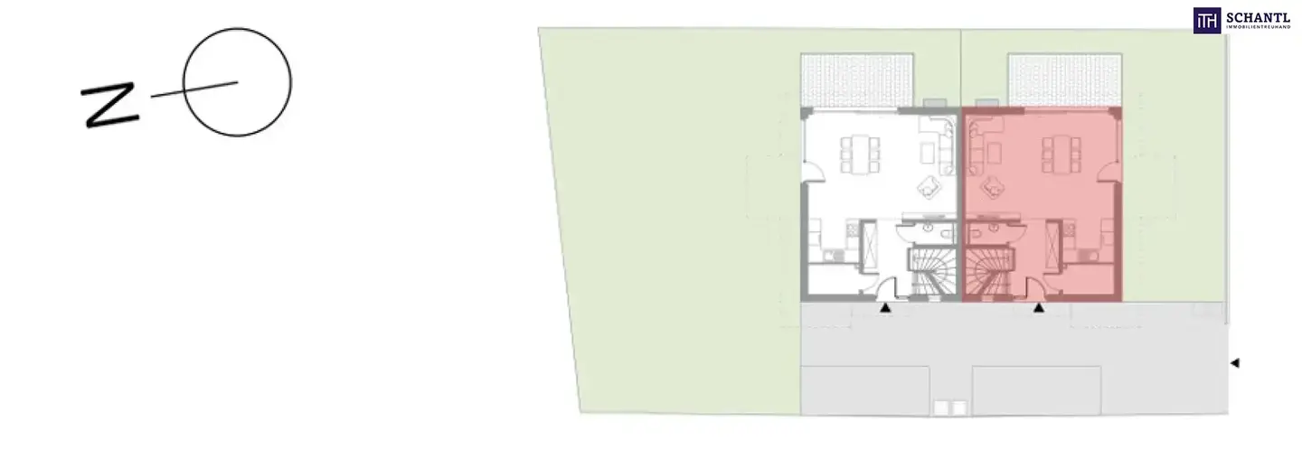 Modern first-occupancy house in 1210 Wien with garden, 2 terraces and parking space – 5 rooms