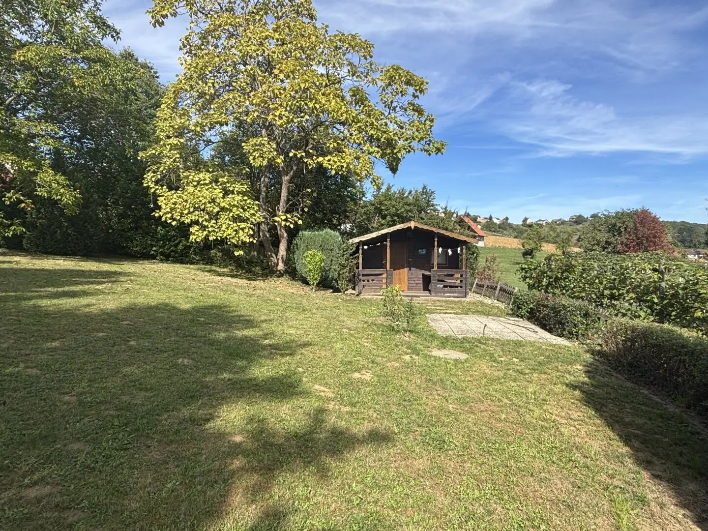 Sunny building plot without construction obligation at the end of the cul-de-sac in Sankt Anna am Aigen