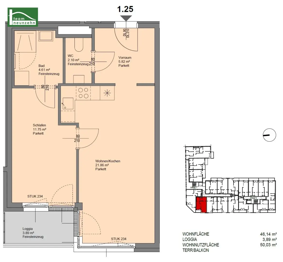 Moderne Neubauwohnung inklusive Einbauküche in toller Lage!