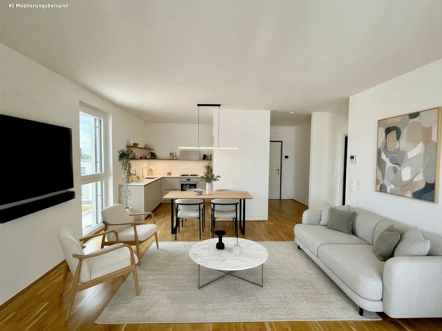 Erstbezug Wohnung mit Balkon und guter Anbindung