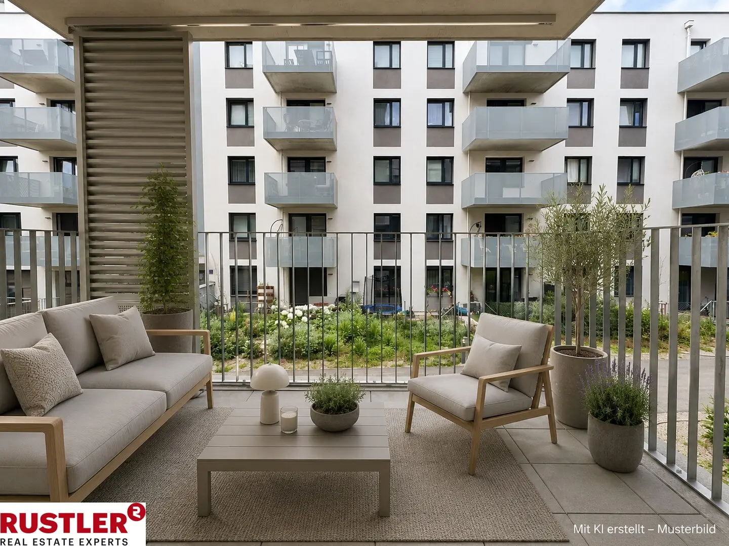 Neubauwohnung Erstbezug mit Balkon und Freiraum