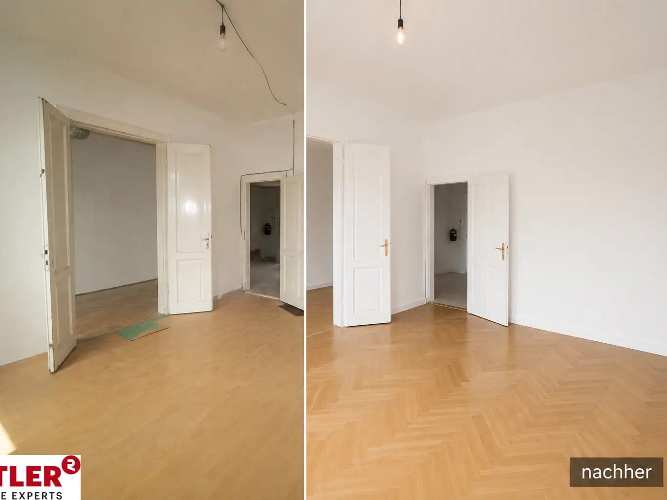 Apartment with renovation concept and potential