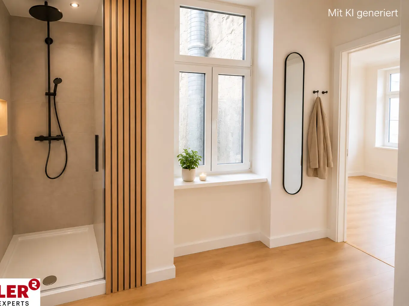 Apartment with renovation concept and potential