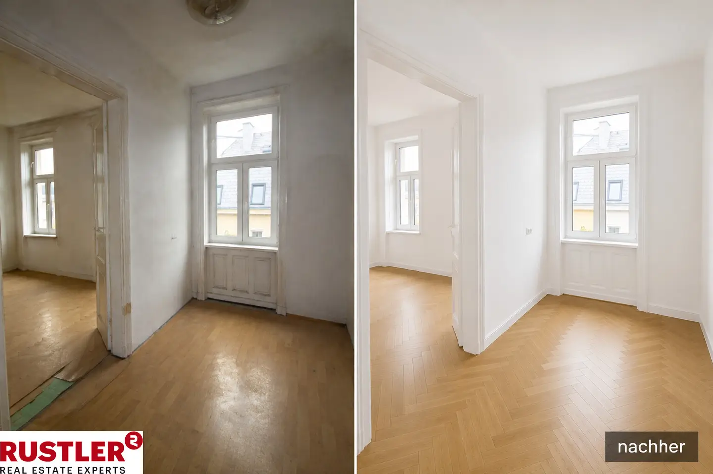 Apartment with renovation concept and potential