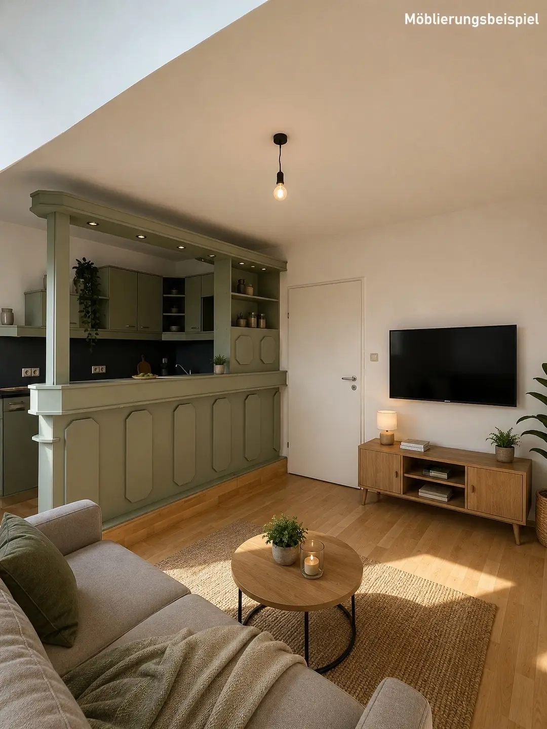 Energy efficient Dachgeschosswohnung built 1993
