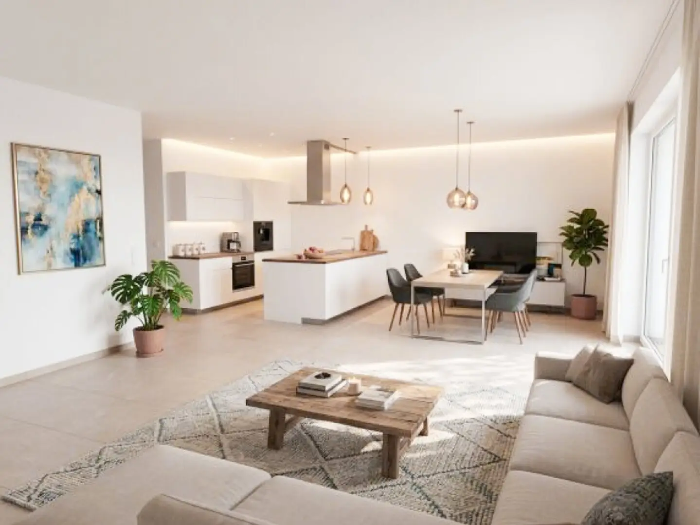 Exclusive terrace apartment in the heart of Baden