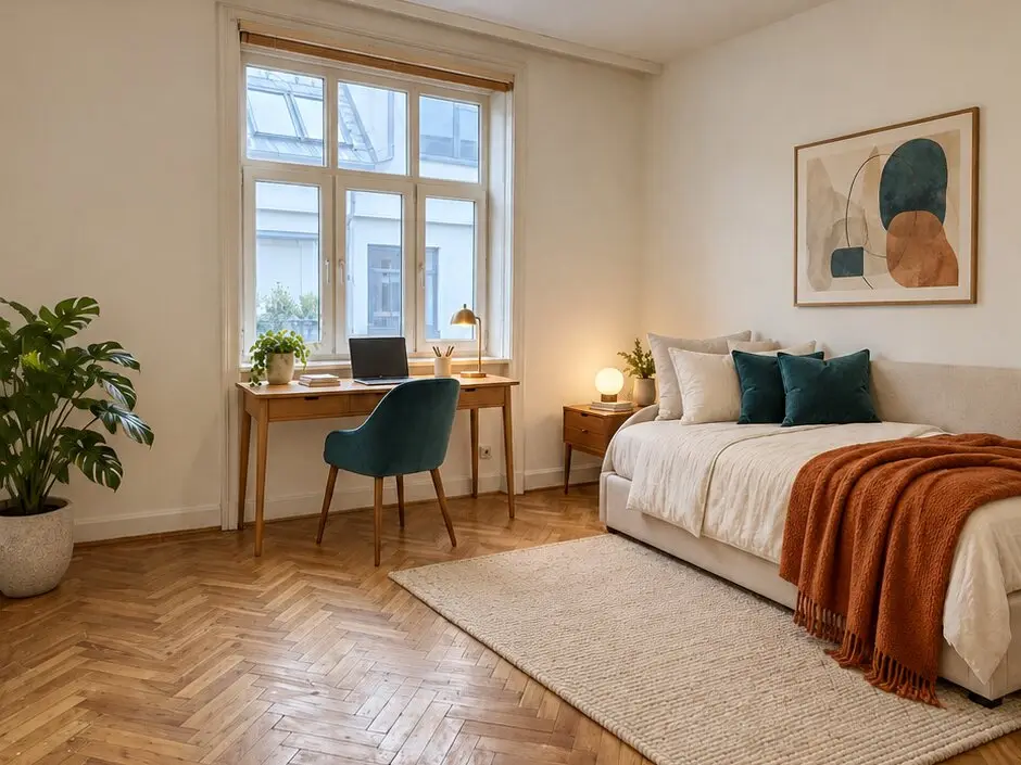 28 m² old building 1200 Wien | 3rd floor without lift | € 114.000 | Investment apartment