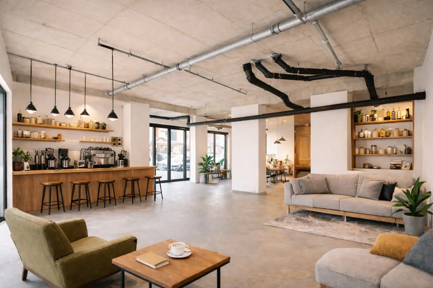 Repräsentative Neubauwohnung im modernen Gebäude