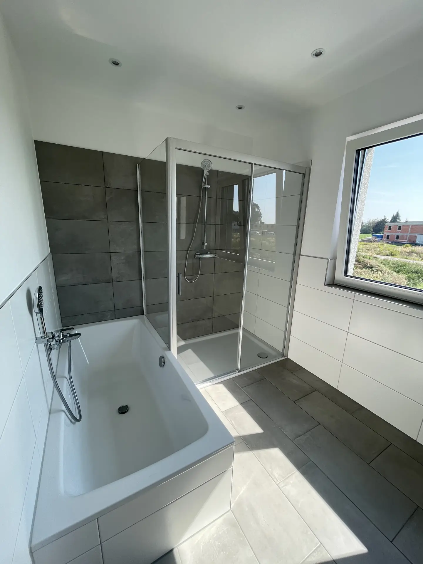 Maisonettewohnung mit Panoramablick und Garten