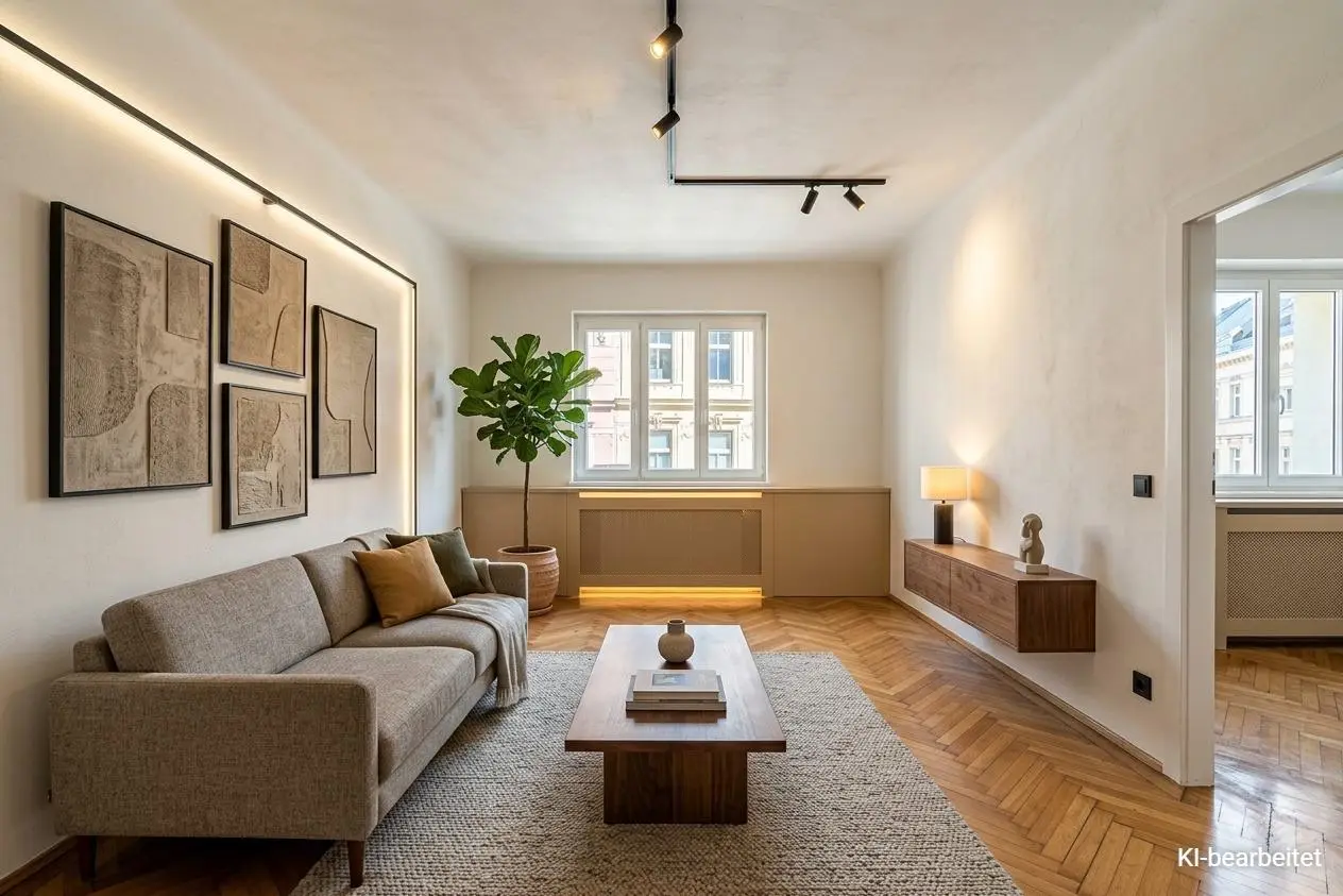 Lichtdurchflutete Wohnung mit Weitblick und guter Anbindung