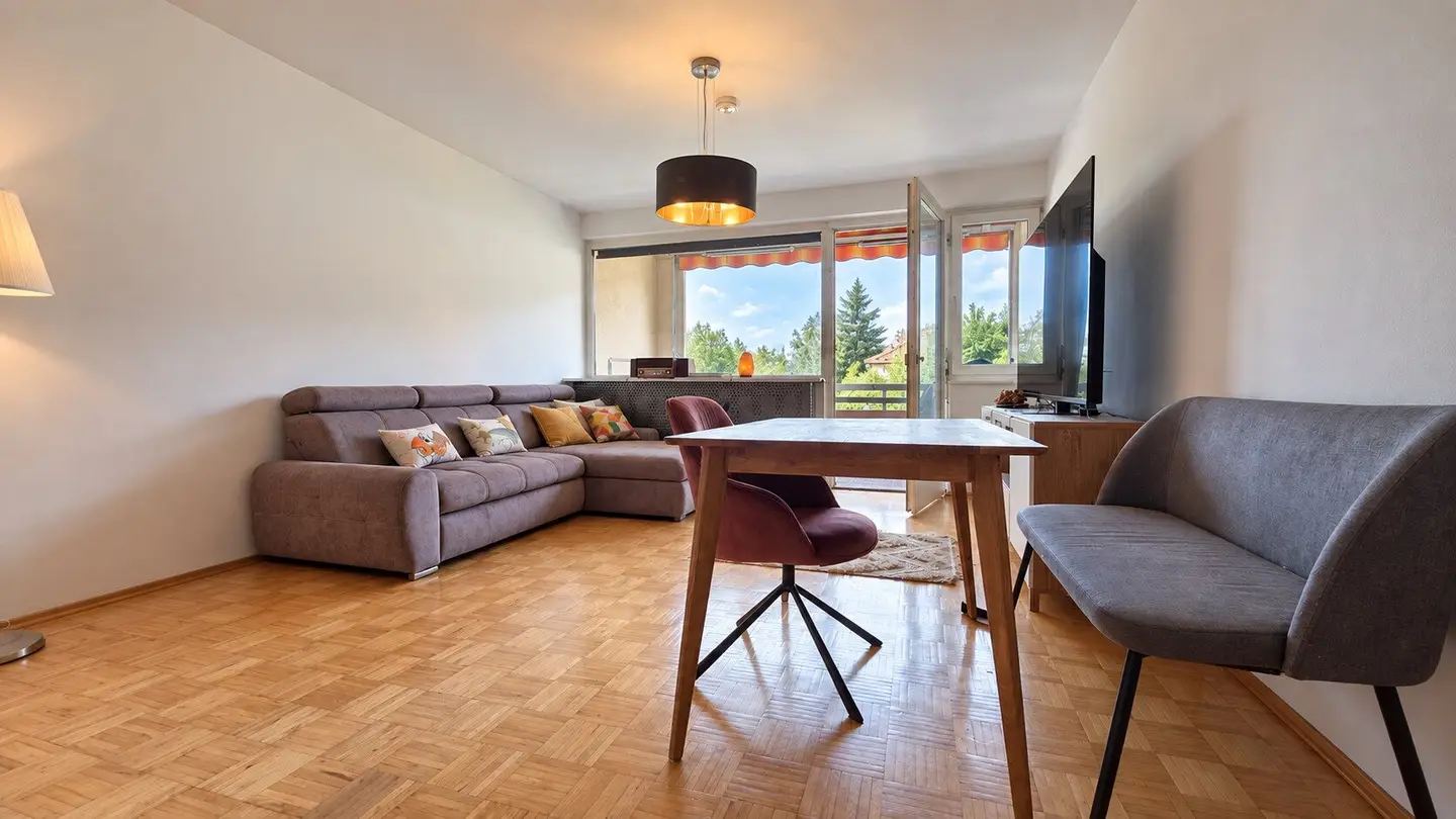 Urban living, living close to nature: 2-room apartment in Klagenfurt