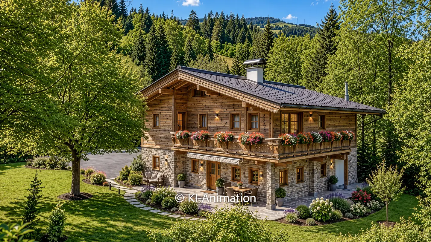 Idyllic apartment with large garden and high privacy