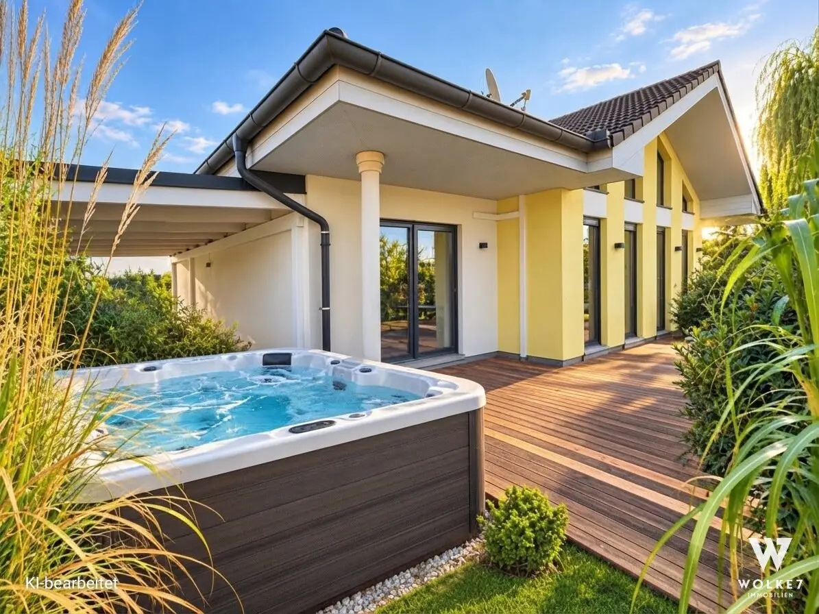 Family paradise near Vienna, house with garden, whirlpool, air conditioning and large cellar