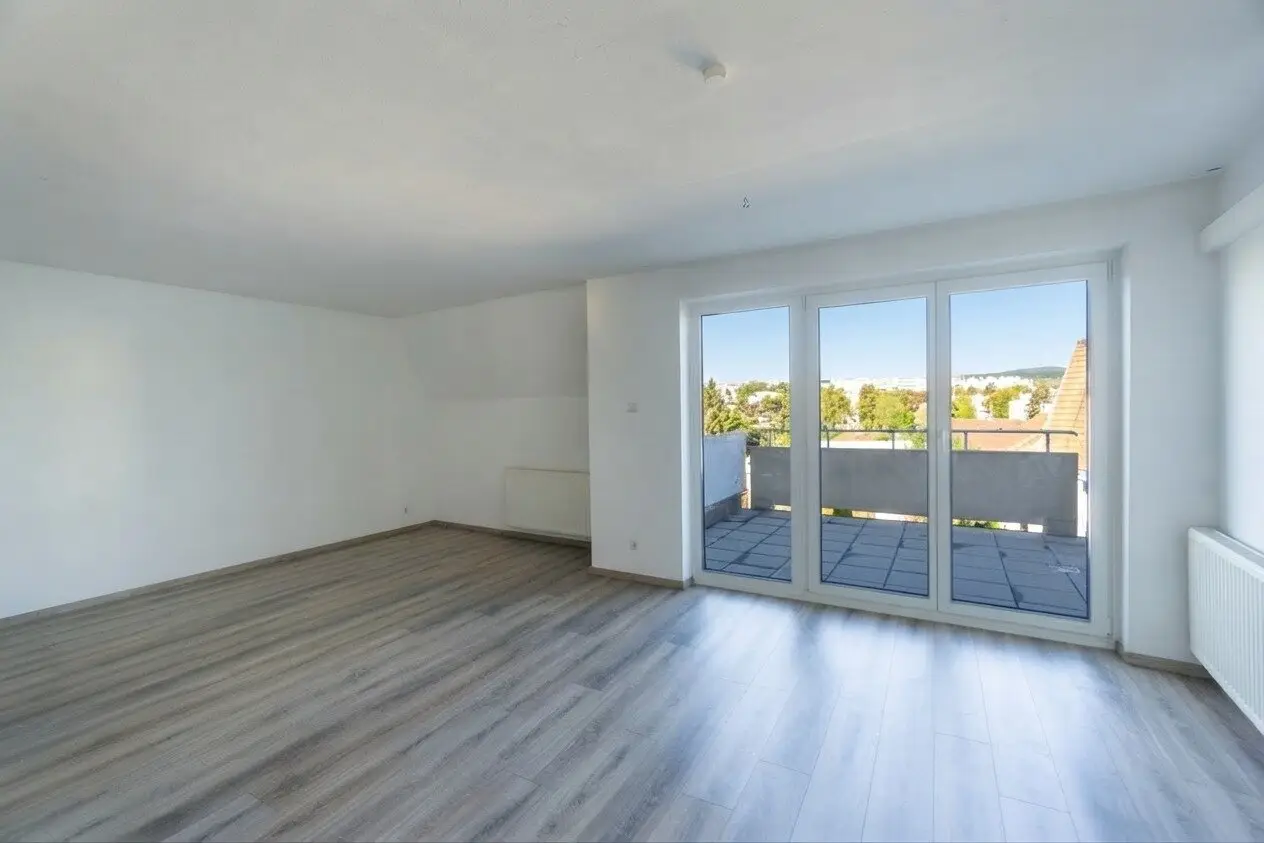 2-room attic apartment with terrace in Atzgersdorf