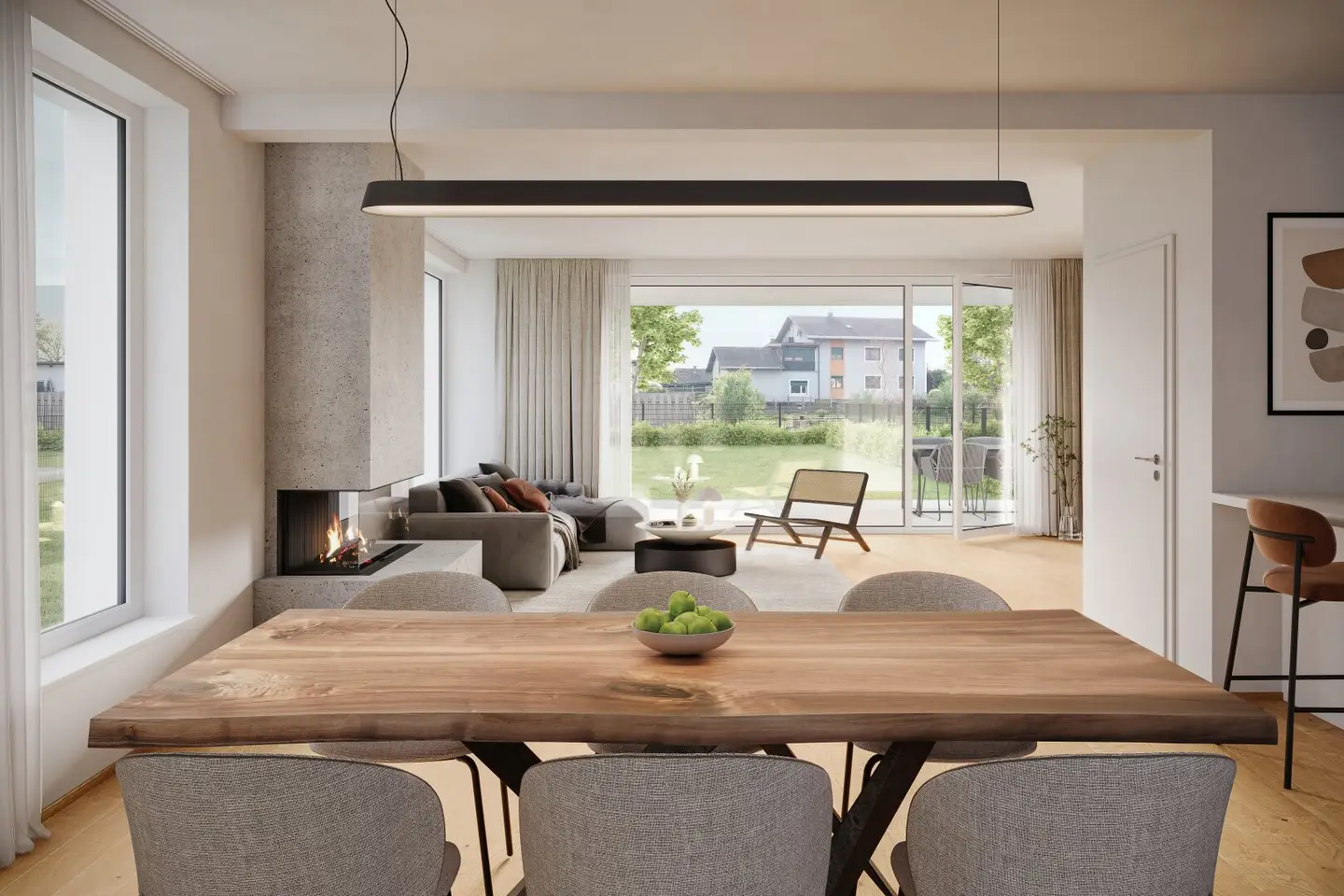 New semi-detached house with 300 m² private garden in quiet location - WE01