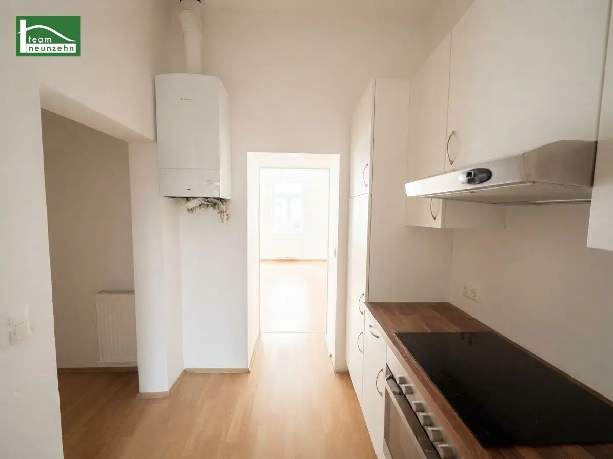 Smart 1-room period building apartment in a quiet side street near Wattgasse and Hernalser Hauptstraße Ground floor