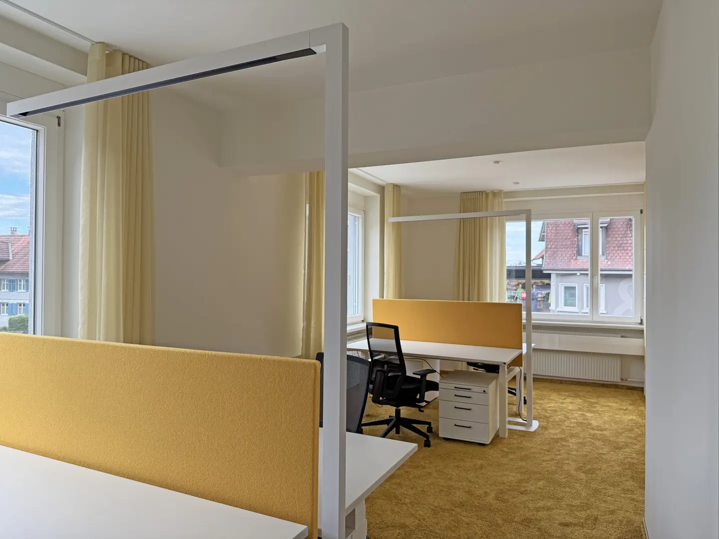 Wohnung voll möbliert sofort bezugsfertig für Büro