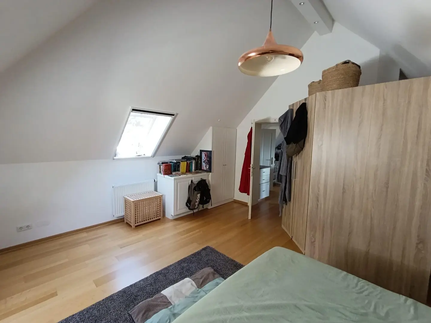 Top floor apartment with loggia and Watzmann view
