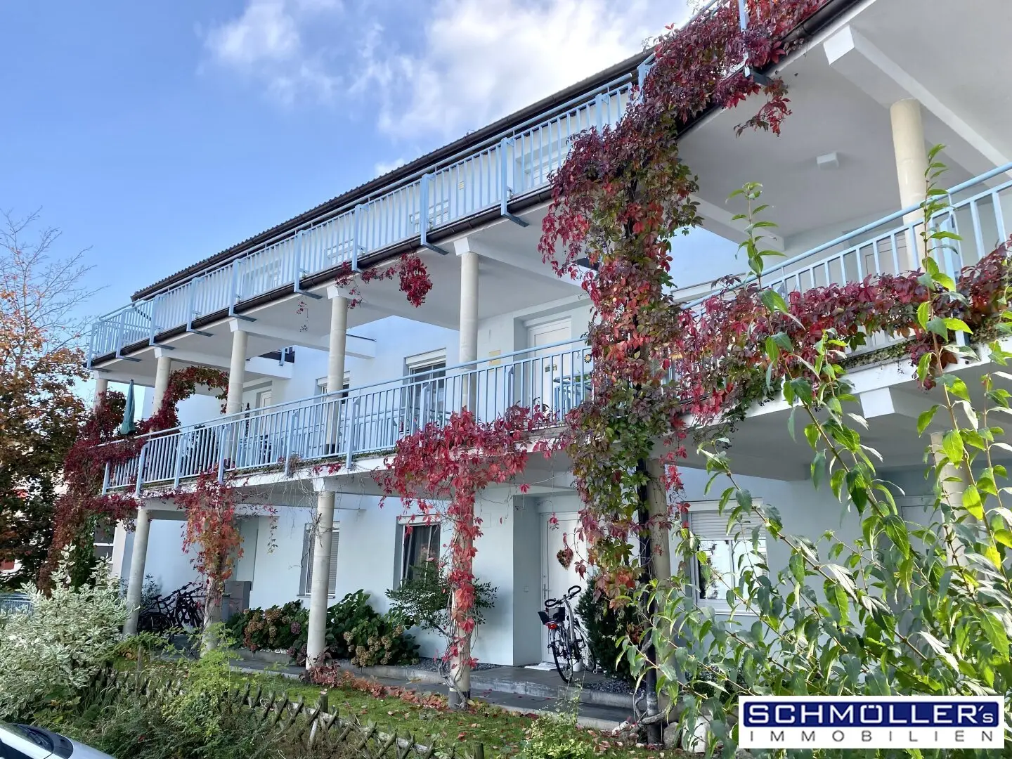 3 Zimmer-Wohnung auf zwei Ebenen mit TG-Platz und Loggia im Zentrum von Gunskirchen