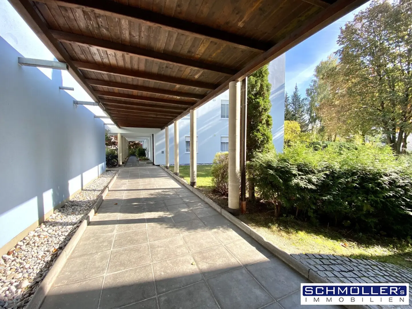 3 Zimmer-Wohnung auf zwei Ebenen mit TG-Platz und Loggia im Zentrum von Gunskirchen