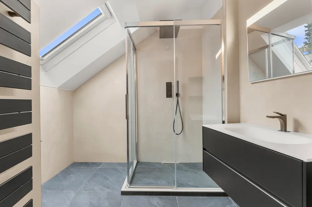 Dachgeschosswohnung with private roof terrace