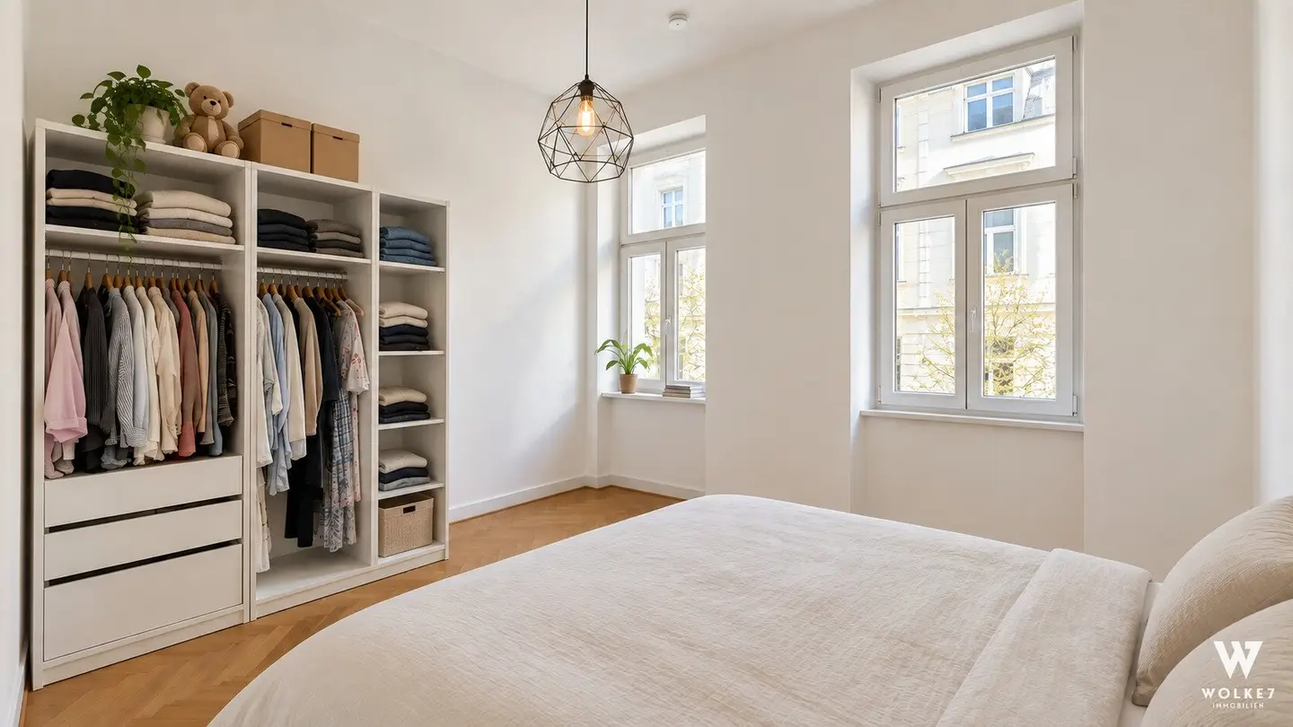 Renovated 2-room apartment in second occupancy (2023) I Underfloor heating and cooling I Near Schönbrunn