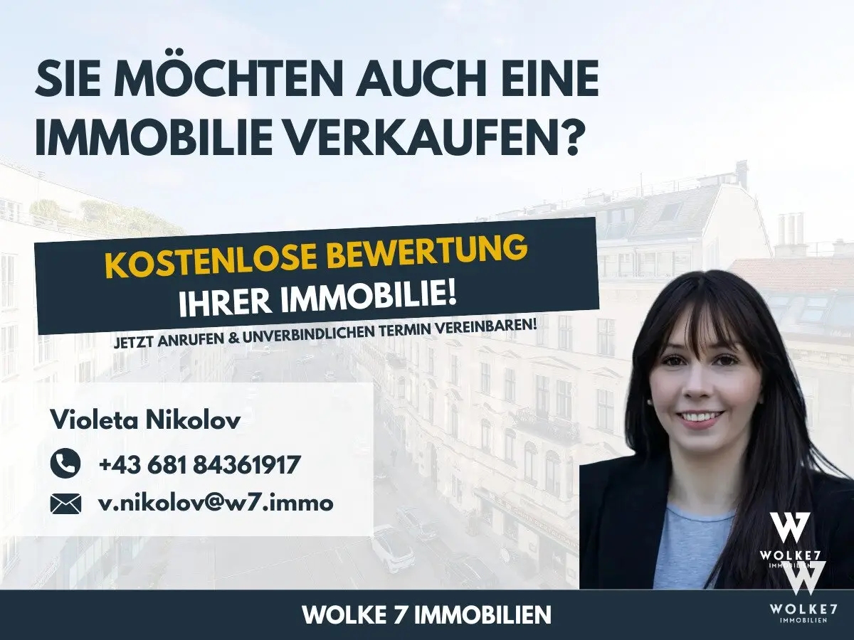 Sanierte 2-Zimmer-Wohnung im Zweitbezug (2023) I Fußbodenheizung und -kühlung I Nahe Schönbrunn