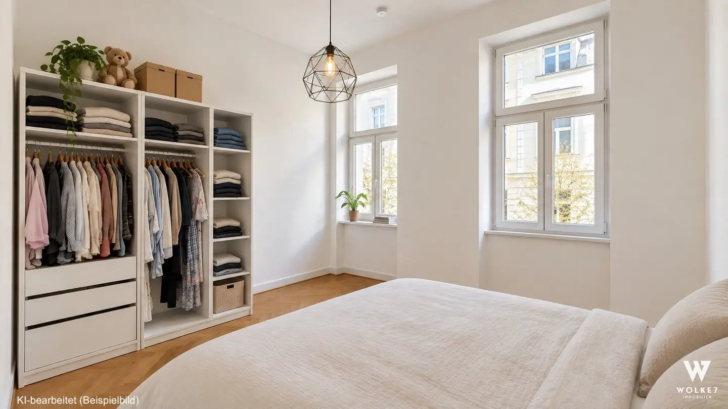 Renovated 2-room apartment in second occupancy (2023) I Underfloor heating and cooling I Near Schönbrunn