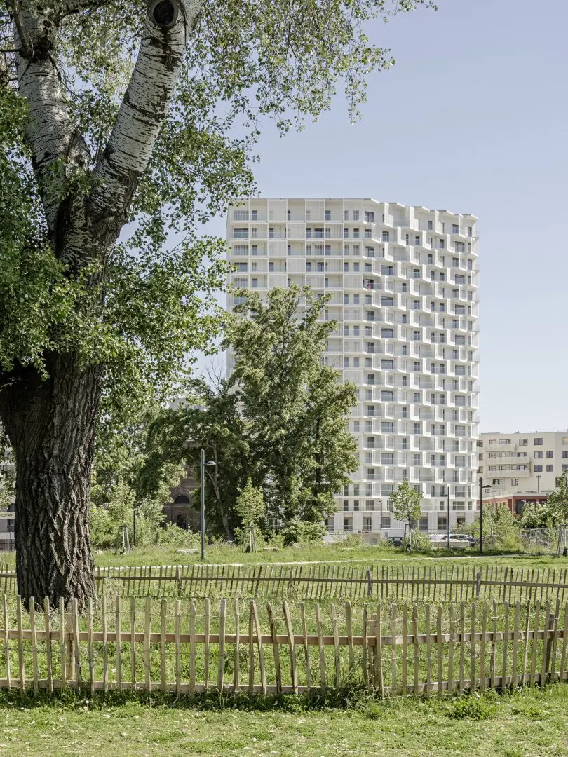 JETZT wird's leywand. Das Wohnhochhaus am Nordbahnviertel