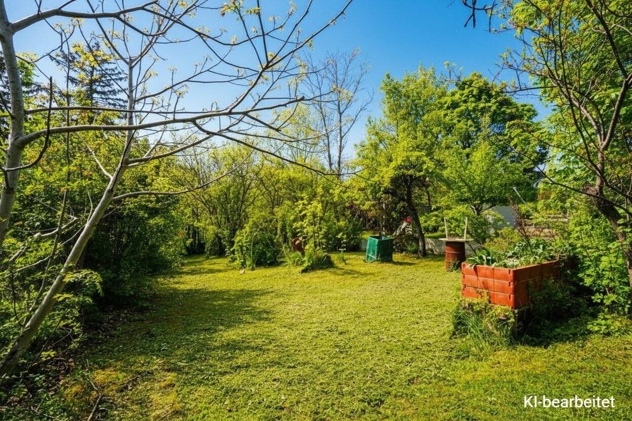 Green quiet location: building plot with demolition house between Hanusch KH and Flötzersteig