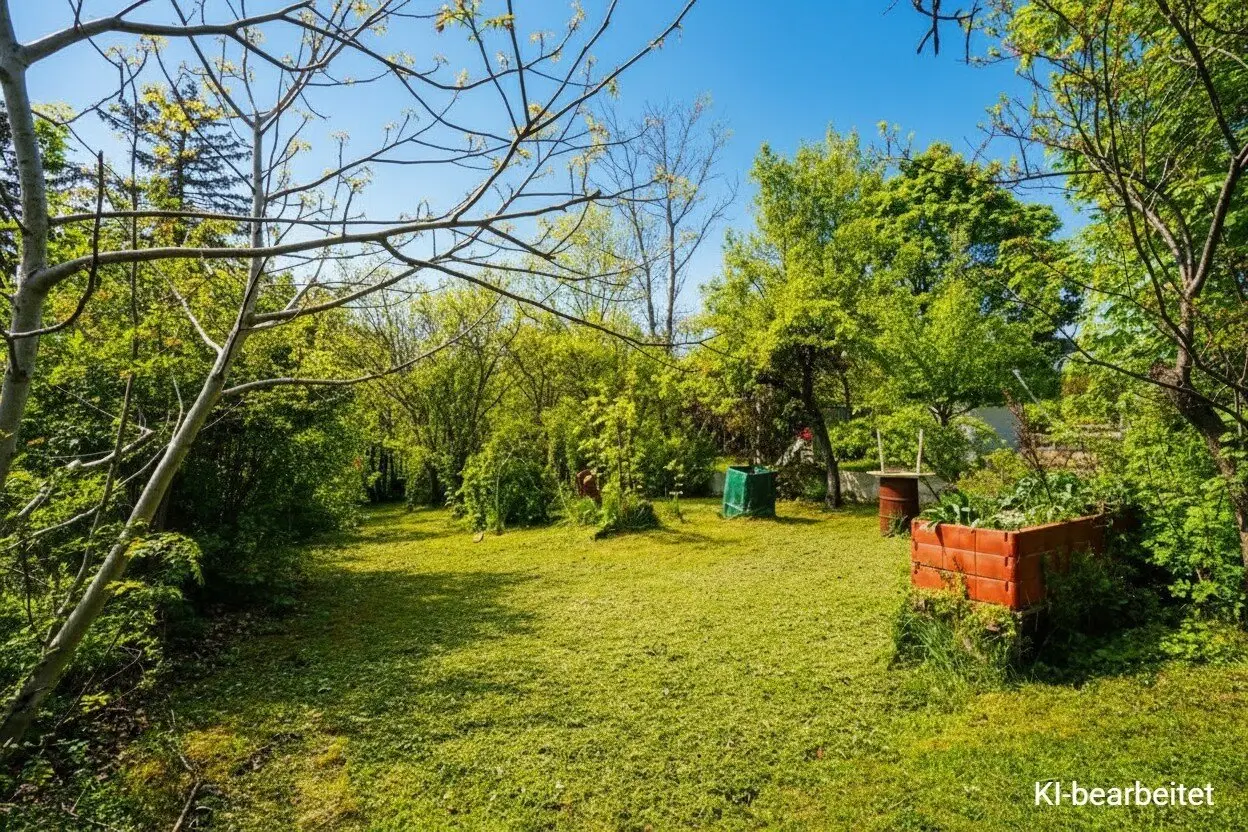 Green quiet location: building plot with demolition house between Hanusch KH and Flötzersteig