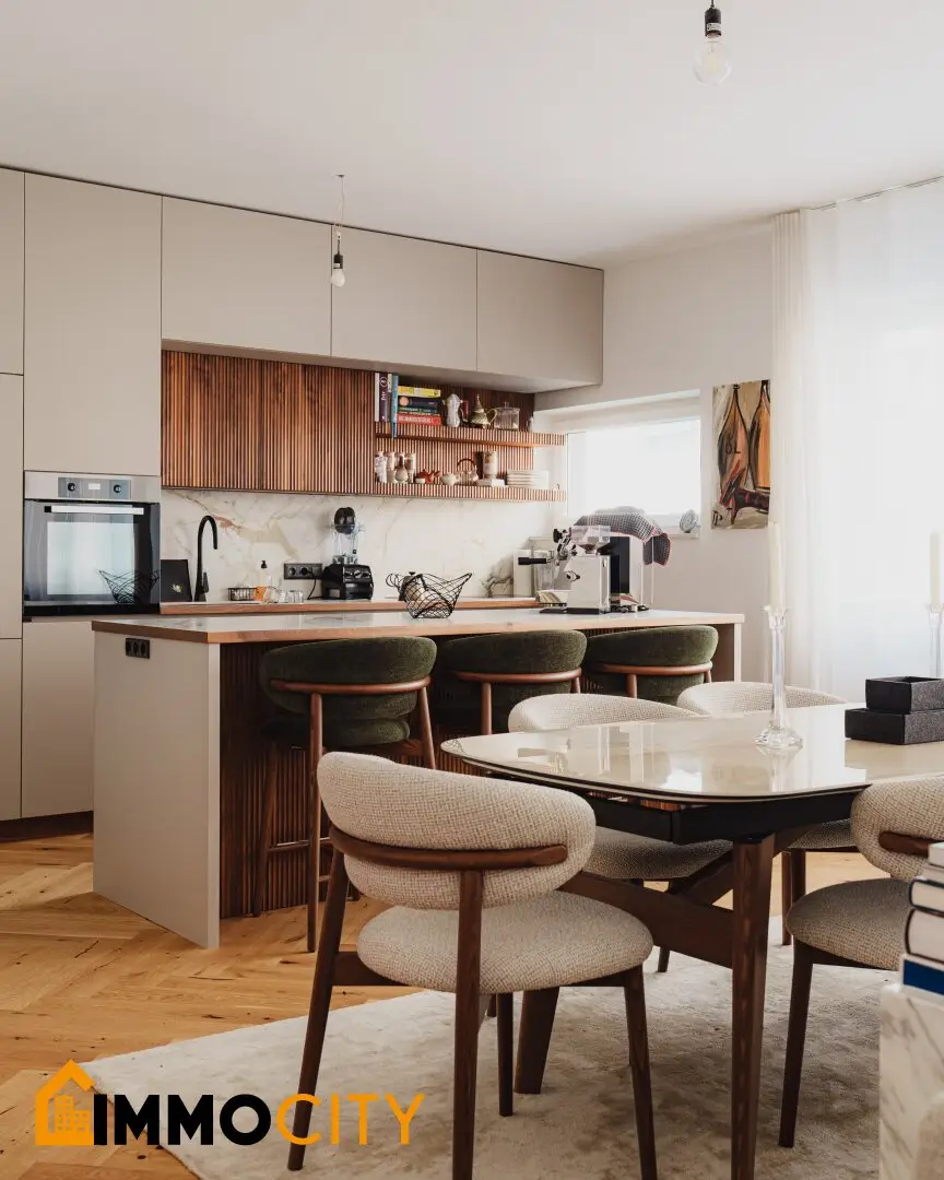 Exclusive 4-room apartment with spacious living kitchen near the Naschmarkt – Faulmanngasse 3, 1040 Vienna
