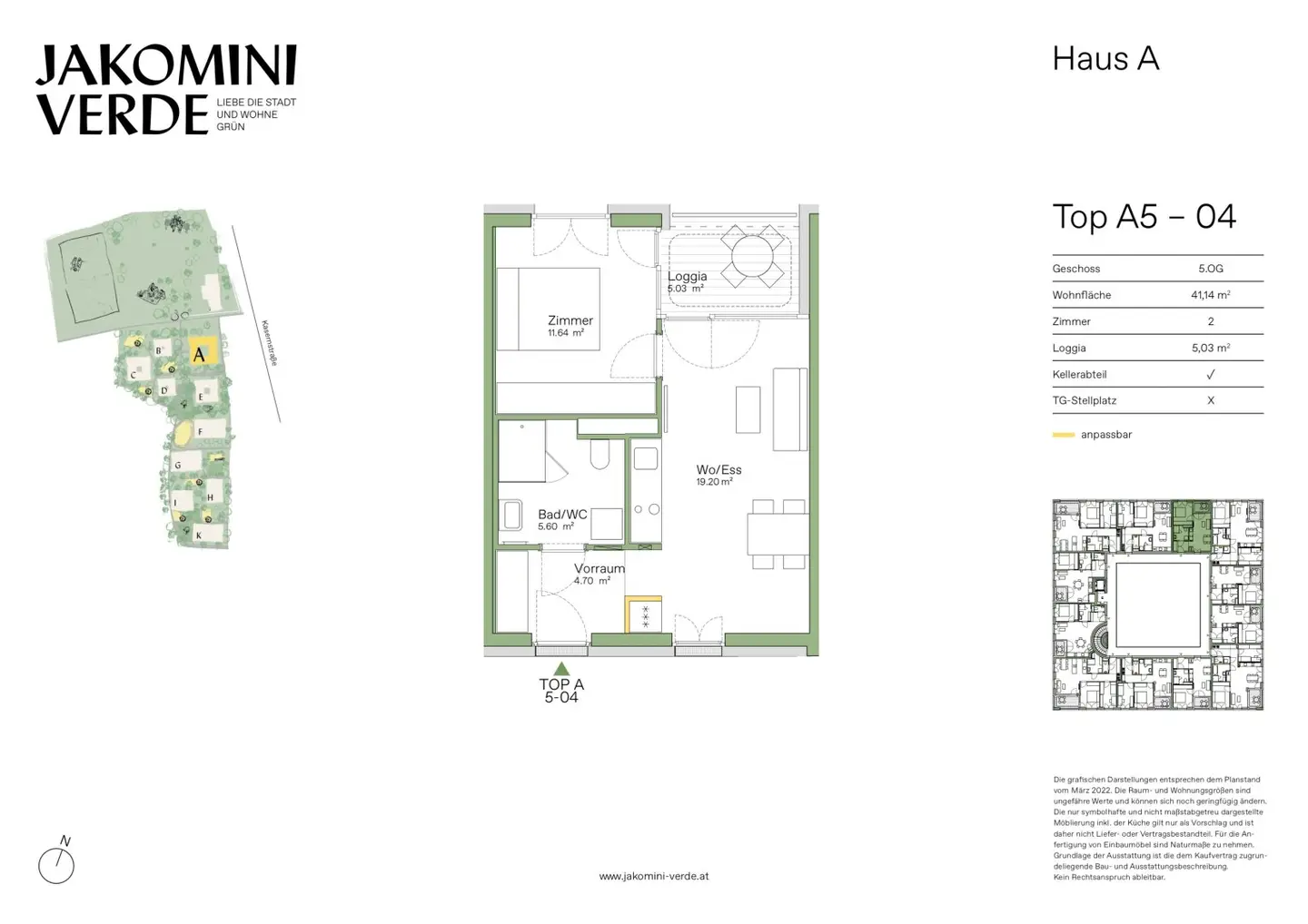 Space wound – 2-room apartment with smart layout!
