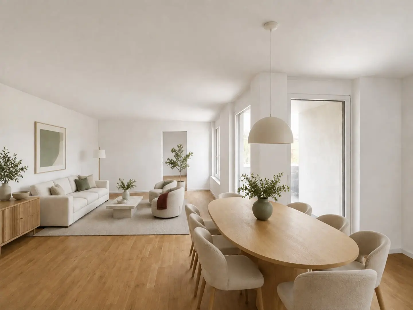 Living space with value potential.
