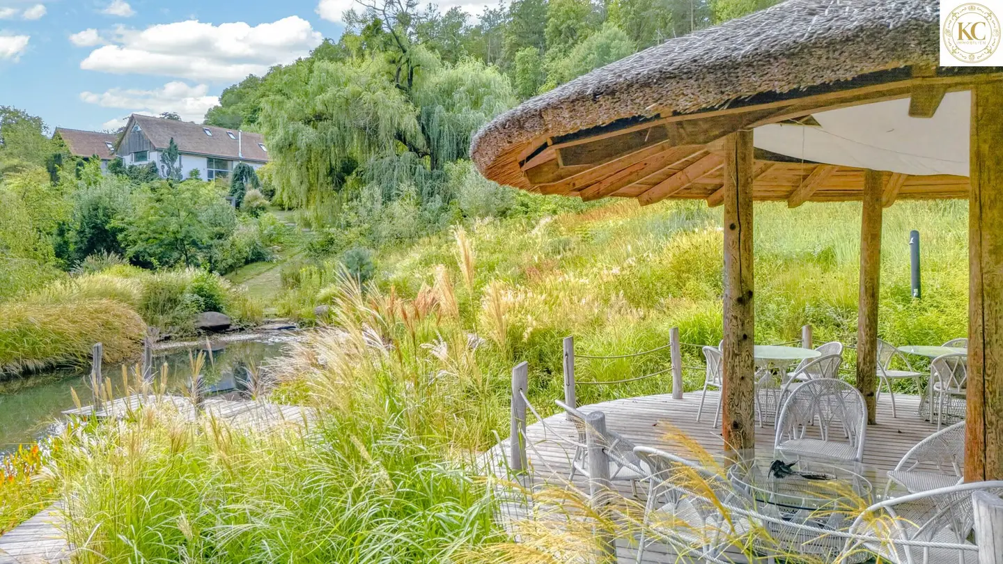 Unique Estate in Southern Burgenland – Residential House, Seminar House, Swimming Pond and Sculpture Park on approx. 63,000 m²