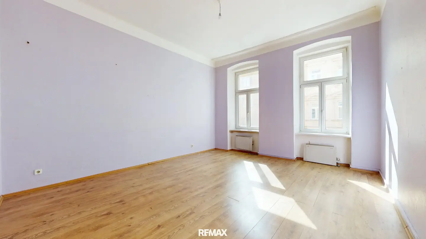 1160 Wien: Altbau-Wohnung mit Sanierungsbedarf beim Brunnenmarkt nahe U6